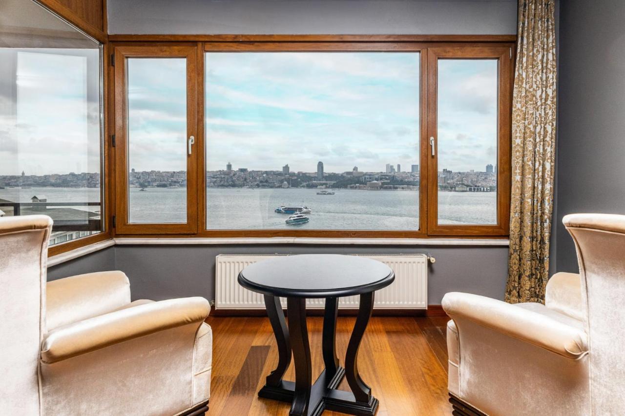 Апартаменты Duplex Flat W Panoramic Bosphorus View And Terrace Стамбул Экстерьер фото