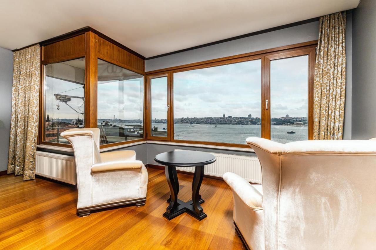 Апартаменты Duplex Flat W Panoramic Bosphorus View And Terrace Стамбул Экстерьер фото