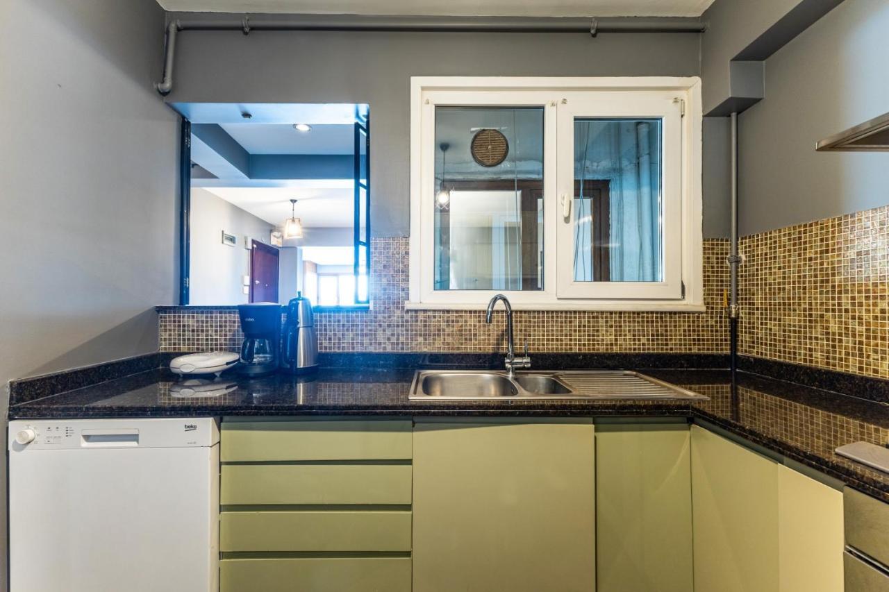 Апартаменты Duplex Flat W Panoramic Bosphorus View And Terrace Стамбул Экстерьер фото